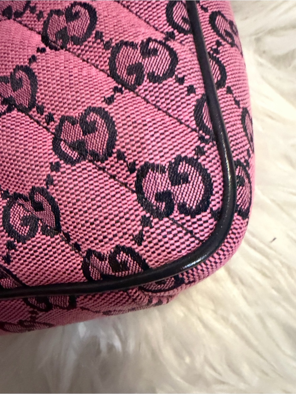 Gucci GG Marmont Floral Embroidery Quilted Shoulder Bag Limited Edition - Picture 9 of 16